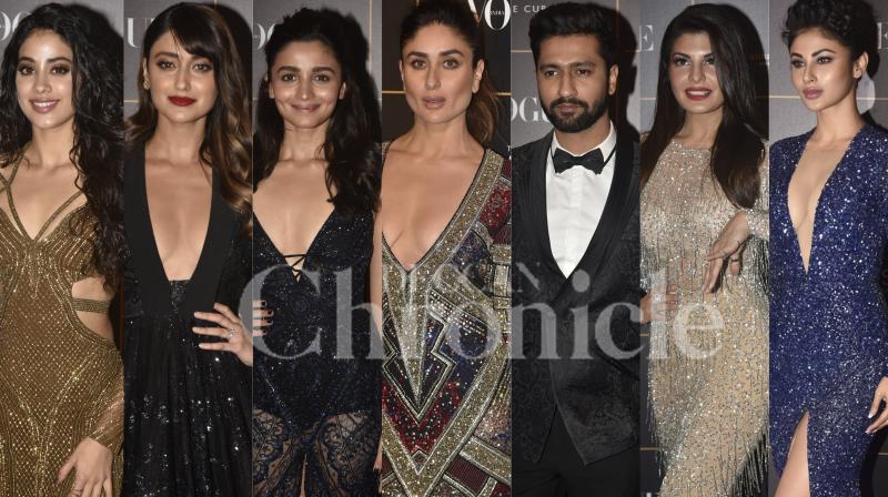 Clicked: Kareena, Alia, Mouni, Janhvi and others dazzle at Awards night