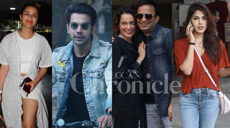 City of stars: Kangana, Rajkummar, Parineeti, Rhea step out in style