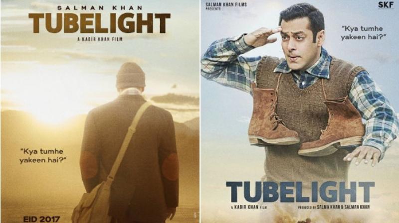 Posters of the film Tubelight.