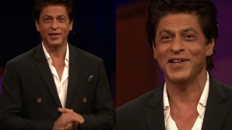 Shah Rukh Khan at TED Talks. (Screengrabs from the video)