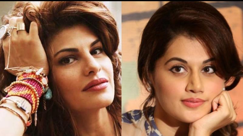 Jacqueline Fernandez and Taapsee Pannu.