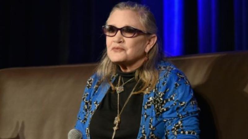 Carrie Fisher. (Pic: AFP)