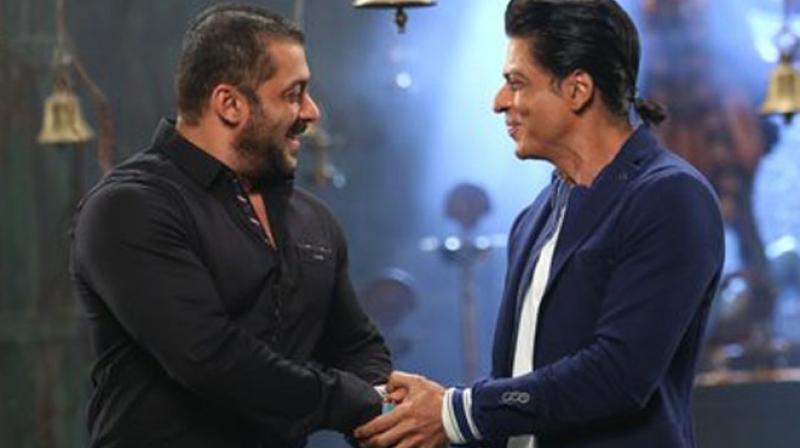 Salman Khan and Shah Rukh Khan.