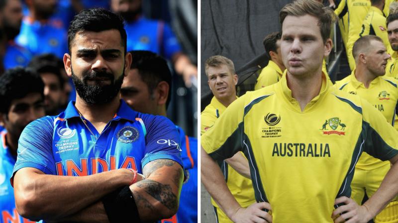 There will be no shortage of drama and action as Virat Kohli-led Indian cricket team takes on Steve Smith-led Australian side in the five ODIs and three Twenty20s. (Photo: ICC / AP)