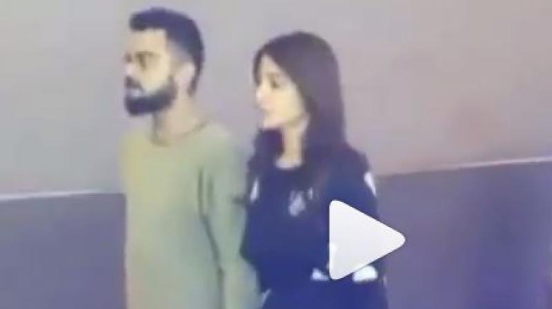 Anushka Sharma and Virat Kohli visit a mall. (Photo: Instagram)