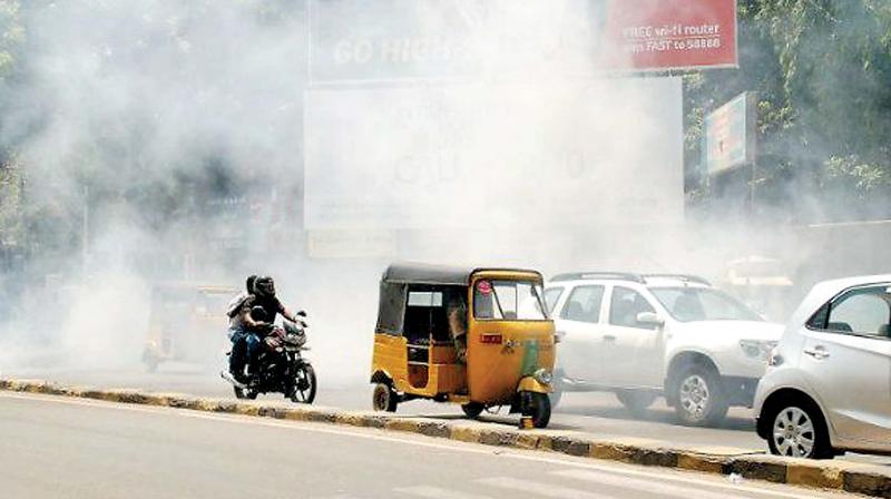 Due to vehicular movement and the fumes from the diesel engines, it is causing severe discomfiture to the people on the streets and elsewhere and it is very dangerous for the health of the people. (Representational image)