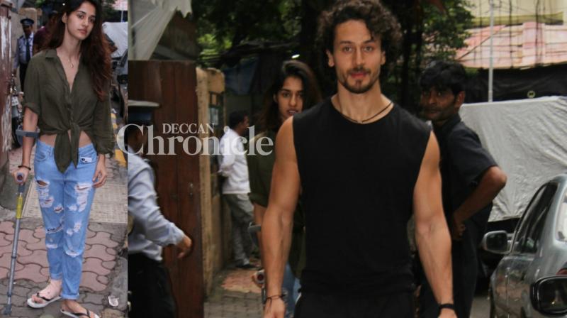 Tiger Shroff takes an injured Disha Patani out on a lunch date