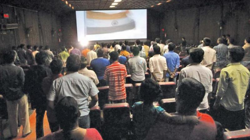 The communication said all cinema halls in the country shall play the national anthem before the feature film starts and all present in the hall are obliged to stand up to show respect to the national anthem. (Photo: Repesentational Image)