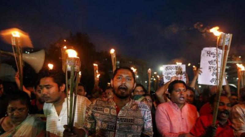 Yesterday, police recovered a stolen idol from a mosque in the area. (Photo: PTI)