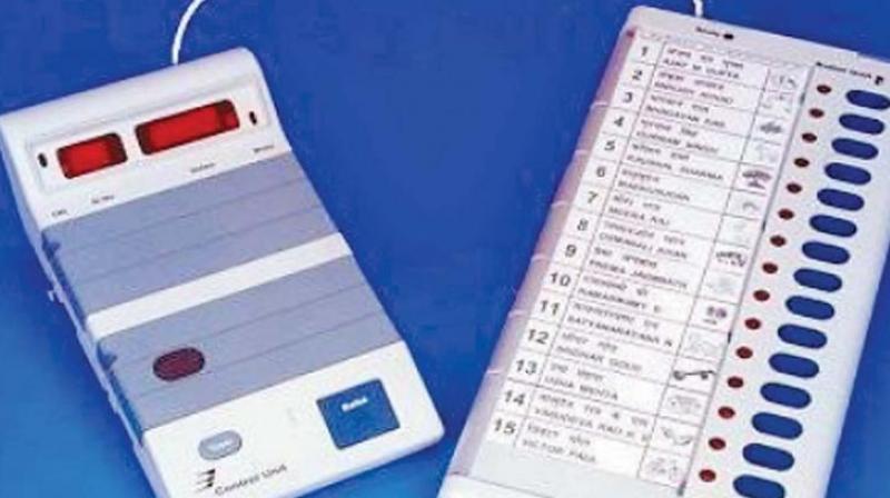 EVMs of three villages, Khanapur, Siripuram and Raghavpuram which had 2,300 votes in total were not functioning properly.    (Representational Images)