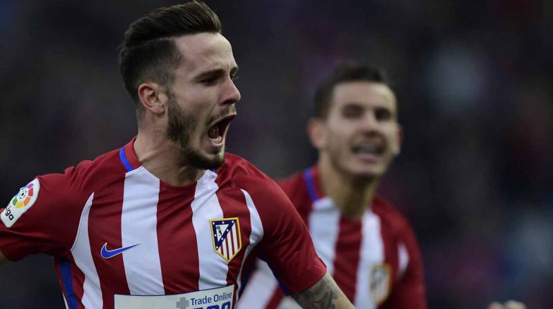 Saul Niguez has emerged as Atleticos go-to-man in the big games (Photo;AFP)