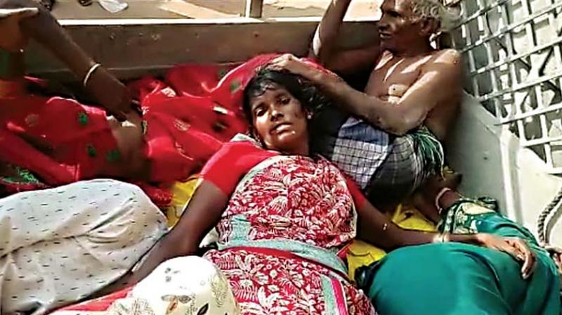 Ten devotees including a child died after eating the prasada at a temple in Chamarajanagar on Friday (Photo: KPN)