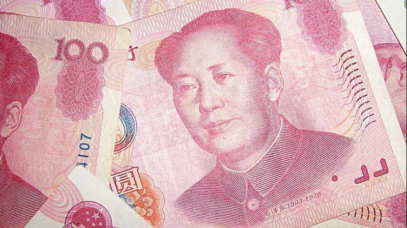 Chinese currency notes: The yuan