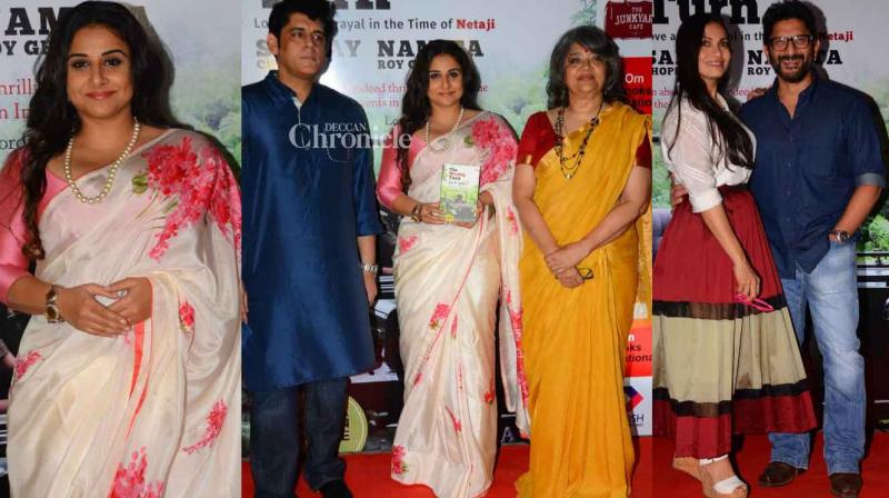 Vidya, Arshad, other stars come out in style for a book launch