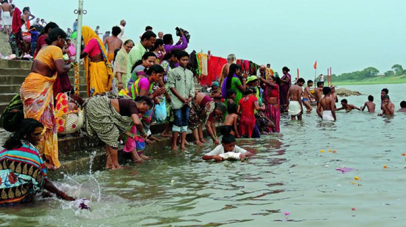Four youths who went to bathe in the Godavari River in the Hajipur mandal of Mancherial district in TS were drowned. (Representational image)