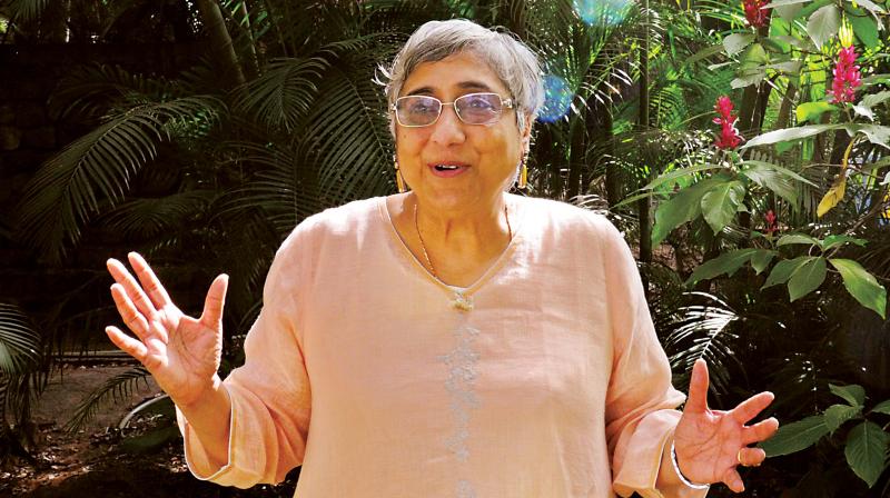 Dr Geetha Narayanan, founder of the Srishti Institute of Art, Design and Technology. (Photo: DC)