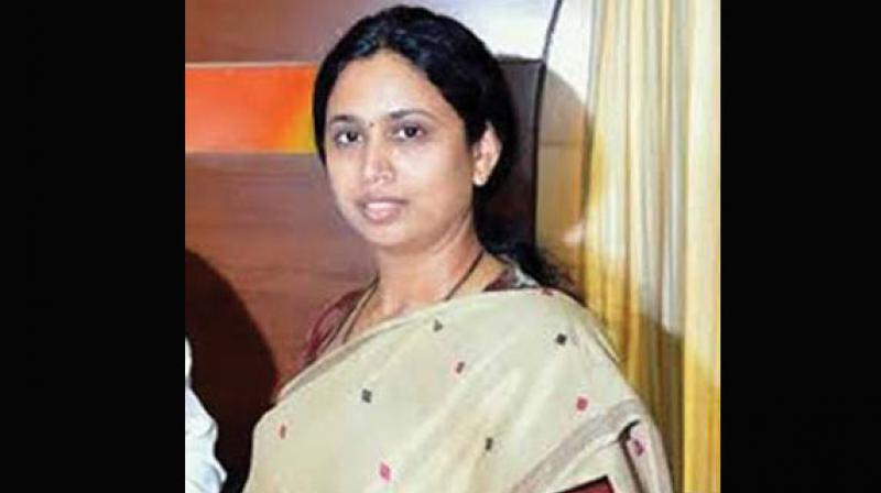 Congress state womens cell chief, Laxmi Hebbalkar
