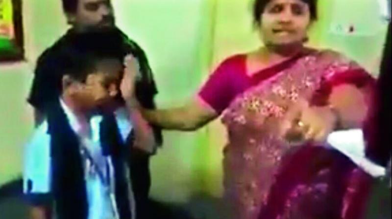 The video which went viral showing the student crying after being told to leave the school for wearing Ayyappa Mala.