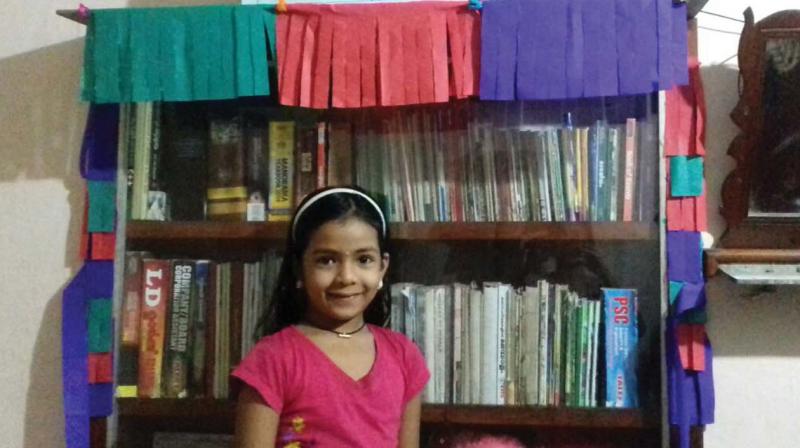 The home library project of a student of Vanmukham-Elambilad MLP school
