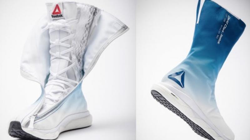 In partnership with David Clark Company, Reebok has developed an innovative space boot providing lightweight protection and support while optimizing comfort and performance. (Image: Reebok)