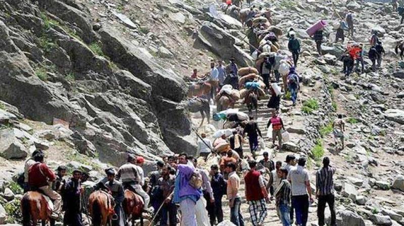 Around 35,000 to 40,000 troops were deployed during the Amarnath pilgrimage in 2017. (Photo: PTI/File)