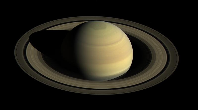 Since NASAs Cassini spacecraft arrived at Saturn in mid-2004, the planets appearance has changed greatly. The shifting angle of sunlight as the season much forward has illuminated the giant hexagon-shaped jet stream (Photo: NASA)