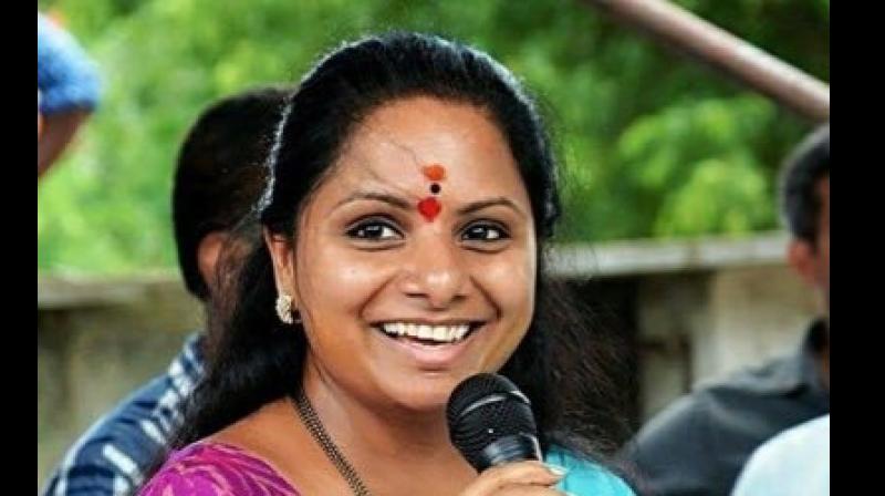 The whole nation watched when the leader of the opposition, breaking all the established practices of the Parliament, suddenly crossed over and hugged the Prime Minister. Kavitha said. (Photo: Twitter | @RaoKavitha)