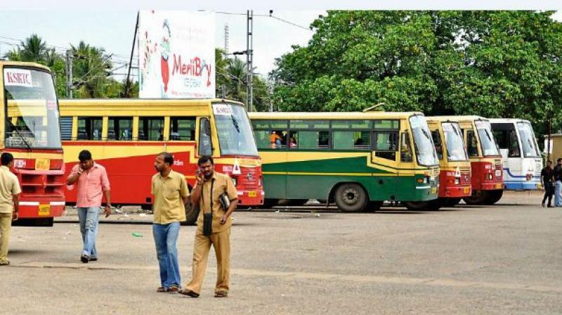 The Kerala government, on Wednesday, announced a hike in government and private bus fares that will come into effect from March 1. (Photo: File)
