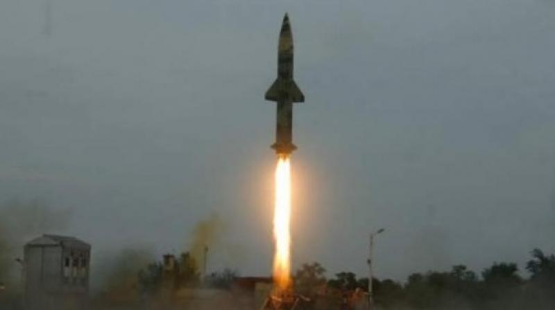 The missile was test-fired at around 8.35 pm from a mobile launcher in salvo mode. (Representational photo: Twitter)