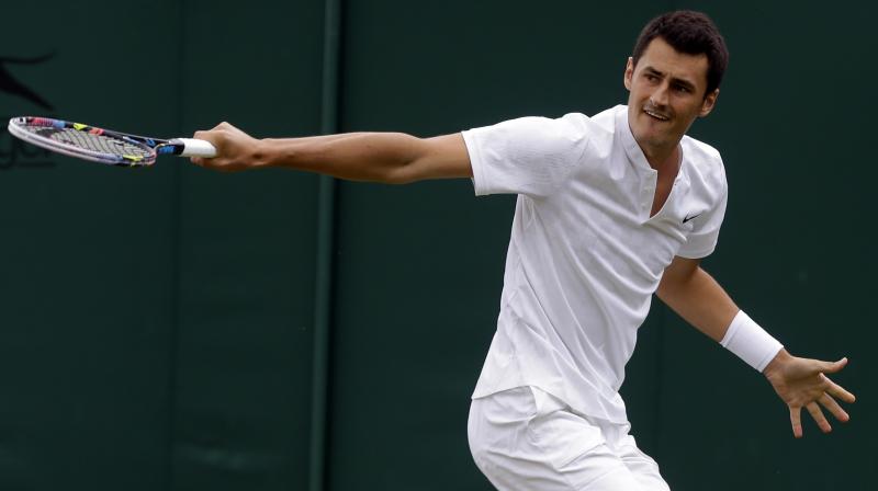 Tomic, after suffering a feeble 6-4, 6-3, 6-4 loss to Zverev on Tuesday. (Photo: AP)