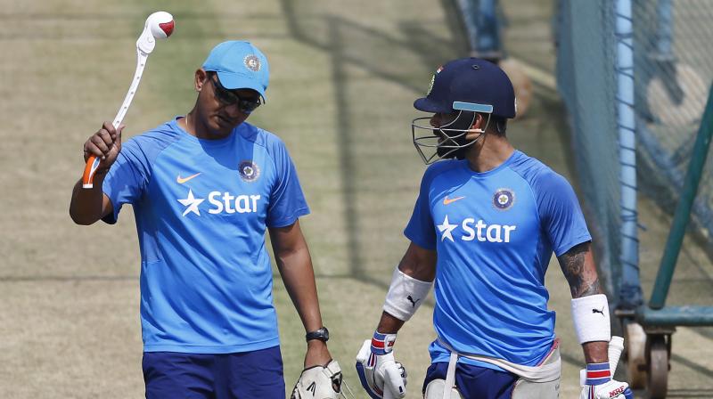 The Bengaluru Test currently hangs in the balance, believes India assistant coach Sanjay Bangar. (Photo: AP)