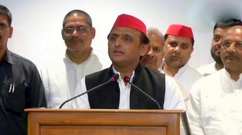 This is a defeat for those who do not believe in democracy. People have given a befitting reply to the BJP, Samajwadi Party president Akhilesh Yadav said. (Photo: ANI | Twitter)