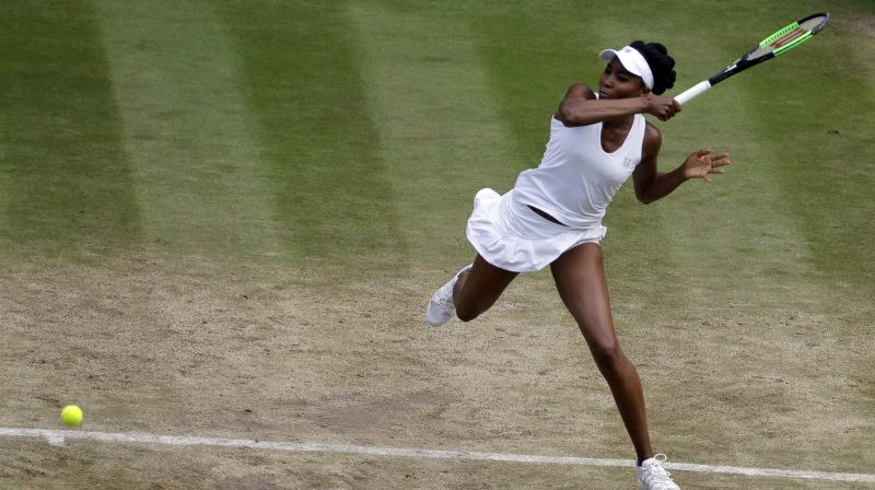 Venus Williams sublime display of power-hitting on Centre Court stopped Johanna Konta becoming the first British woman to make the final for 40 years. (Photo: AP)