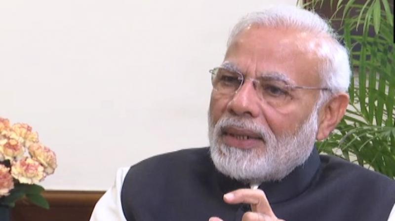 Nobody can deny that those sitting in the governments in the last 70 years have tried their best to stall a solution to this (Ayodhya) issue, P rime Minister Narendra Modi said. (Photo: ANI)