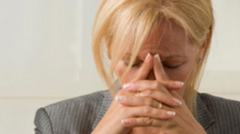 Stress at work can exacerbate menopausal symptoms. (Photo: Flickr)