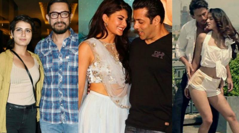 Aamir Khan-Fatima Sana Shaikh, Salman Khan-Jacqueline Fernandez and Tiger Shroff-Disha Patani.