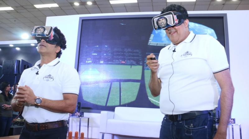 Launched at the CII India Gaming Show (IGS) - a three-day international gaming, animation and infotainment event in New Delhi, the event saw thousands of gamers line up to experience Sachin Saga VR, engaging in exciting head to head matches to win VR Headsets signed by the Master Blaster himself.