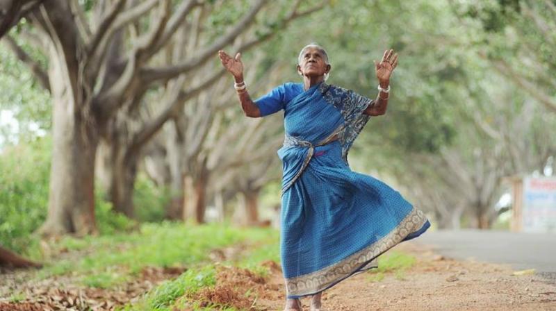 Saalumarada Thimmakka has planted over 8,000 trees during the course of 80 years, reports the BBC. (Credit: Facebook)