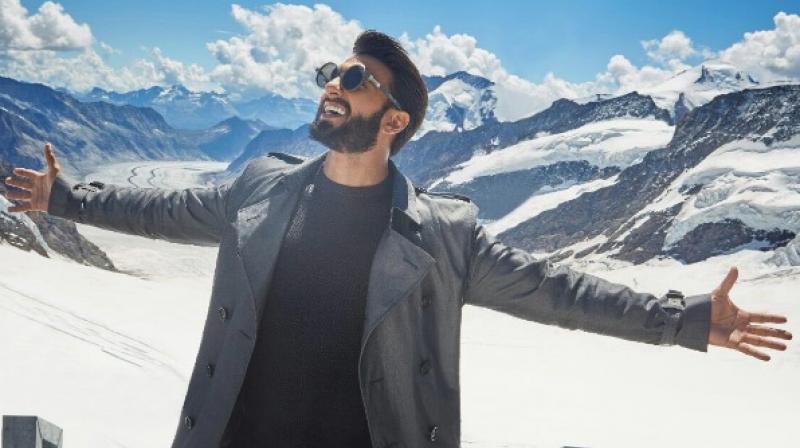 Ranveer Singh has been sporting a dense beard for quite a while. (Photo: Twitter)