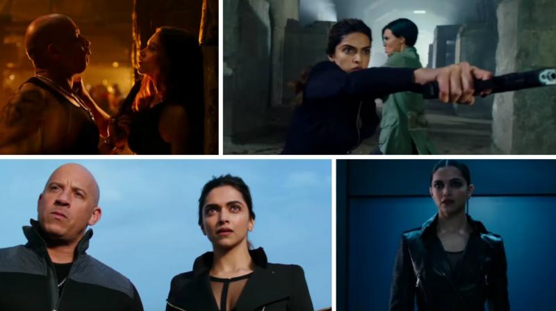 Screengrabs from the trailer of xXx: Return of Xander Cage.