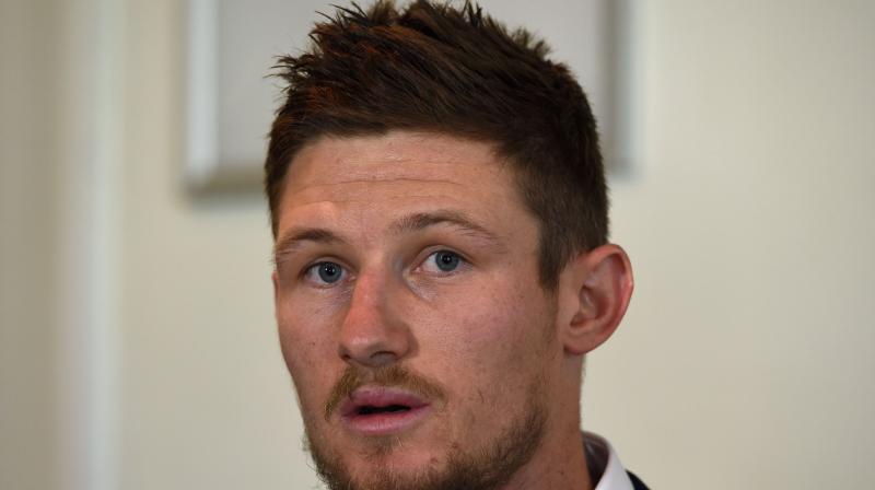 Cameron Bancroft was banned for nine months for his part in the Cape Town ball-tampering scandal, which also led to 12-month suspensions for former Australia captain Steve Smith and vice-captain David Warner. (Photo: AFP)