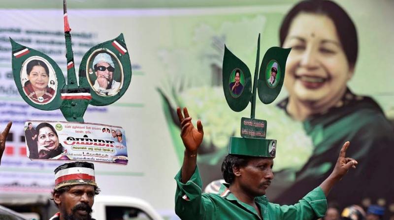 The two leaves symbol of AIADMK. (Photo: PTI/File)
