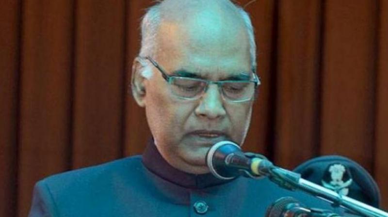 NDAs presidential nominee Ram Nath Kovind.