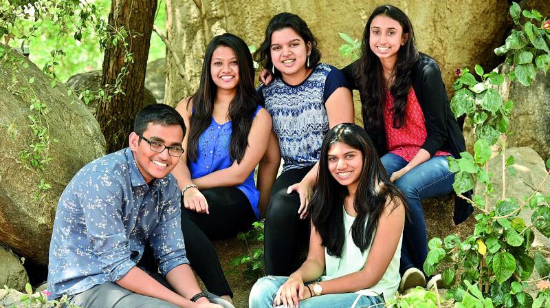 Abhirami Reddy, Dua Singh, Meha Ray, Nikitha Matta and Swetha Jasti.