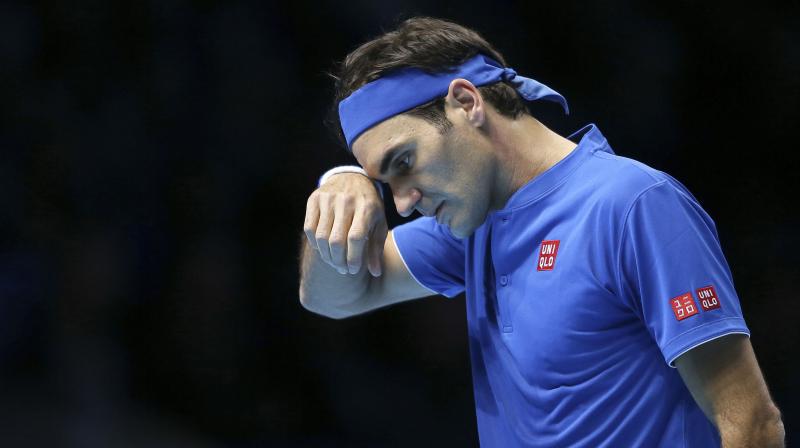 Federer was far from his best but still looked to have Nishikori where he wanted him during the early exchanges in a match dubbed the  Uniqlo derby  after his recent switch to the same Japanese clothing supplier as his opponent. (Photo: AP)