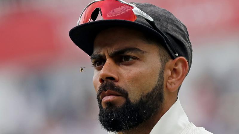 In a video available on his mobile app, Kohli was reading tweets and Instagram messages on November 5 when he came across an user, who said the Indian mainstay has nothing special in his batting. (Photo: AFP)