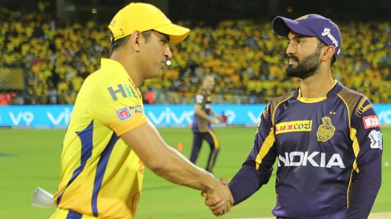 A leaked Hotstar video, indicating a KKR versus CSK final on Sunday at the Wankhede Stadium in Mumbai, has set the tongues wagging, with Twitter users, claiming the final is â€œfixedâ€. (Photo: BCCI)