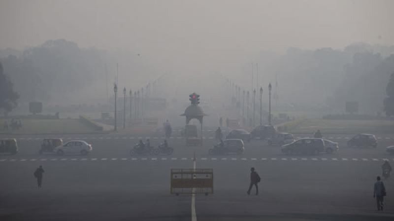 The World Health Organisation in 2014 classed New Delhi as the worlds most polluted capital, with air quality levels worse than Beijing. (File photo)