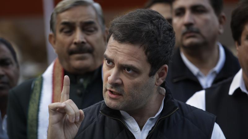 Congress party vice president Rahul Gandhi (Photo: AP)
