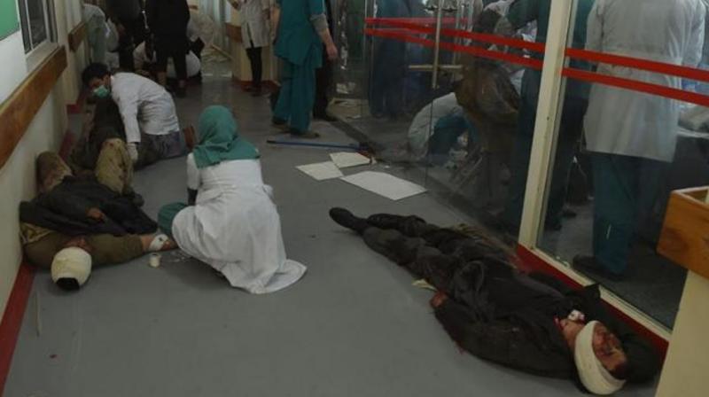 In chaotic scenes at the Jamuriate hospital, which is the nearest medical facility to the blast, overwhelmed doctors and nurses rushed to treat dozens of wounded lying in the corridors. (Photo: AFP)